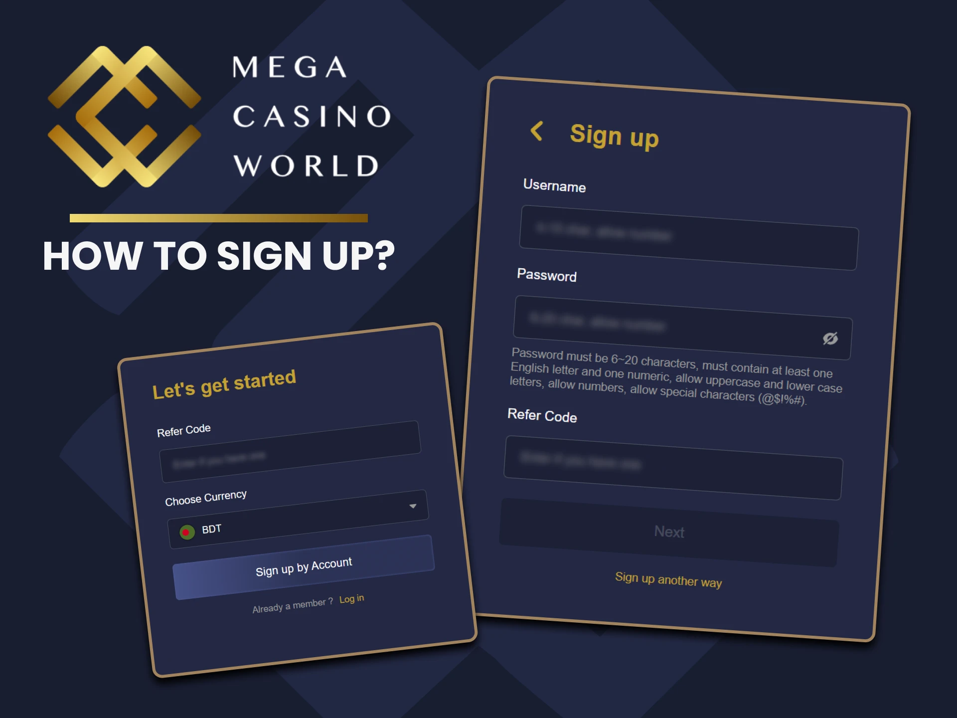 Learn how to create an account at MCW.