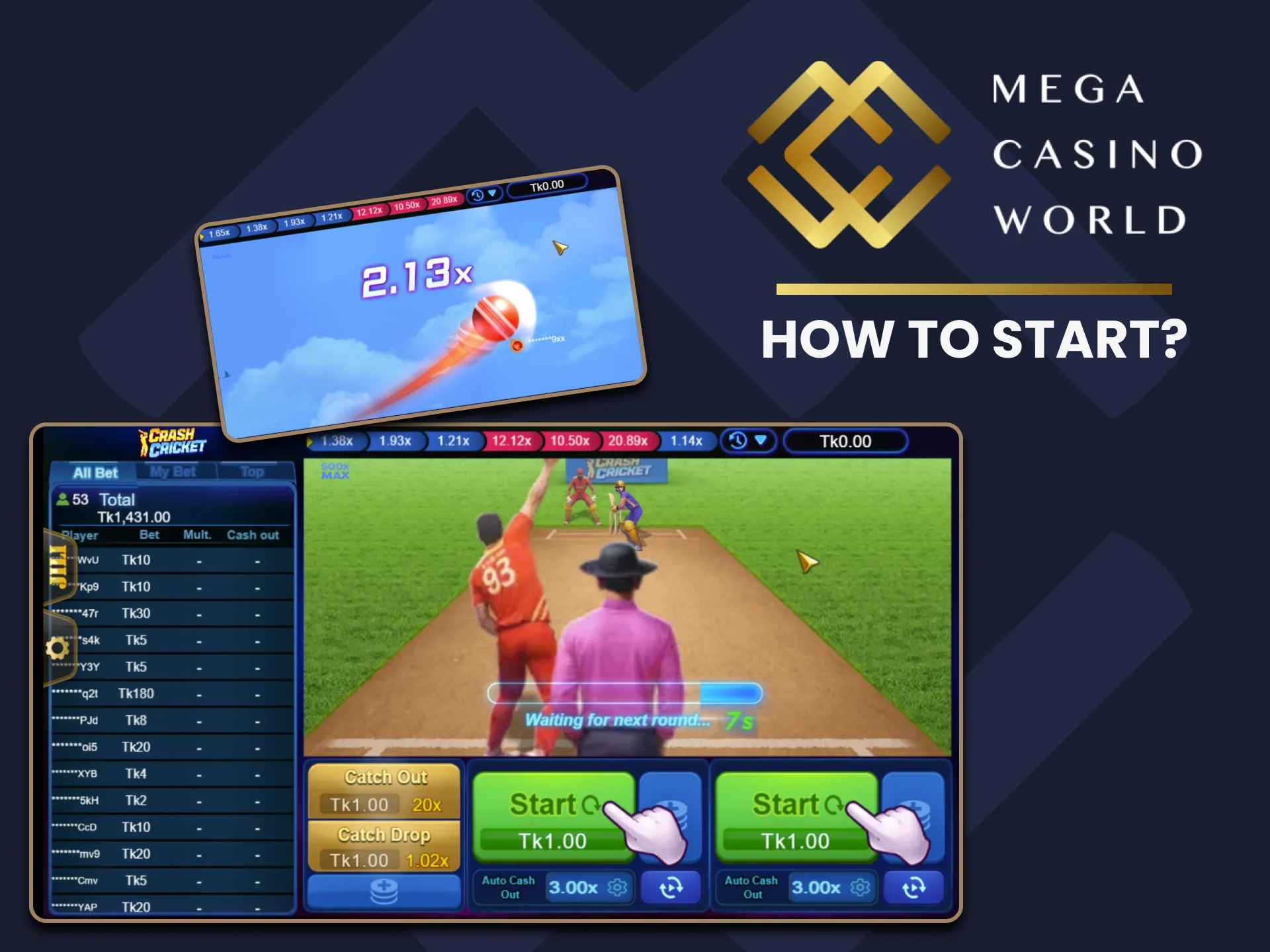 How to Begin Playing the Cricket Crash Game MCW.