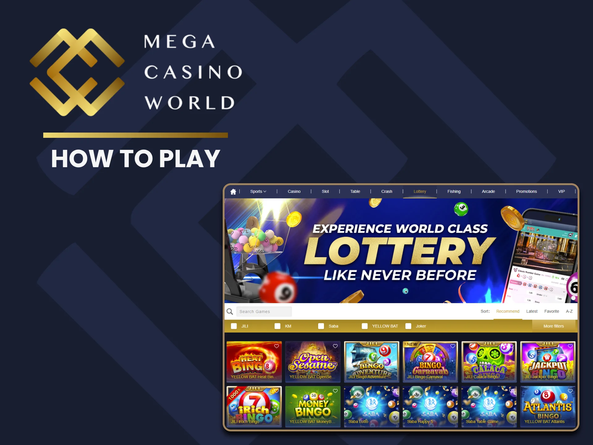 How to participate in the lottery game at MCW Bangladesh.