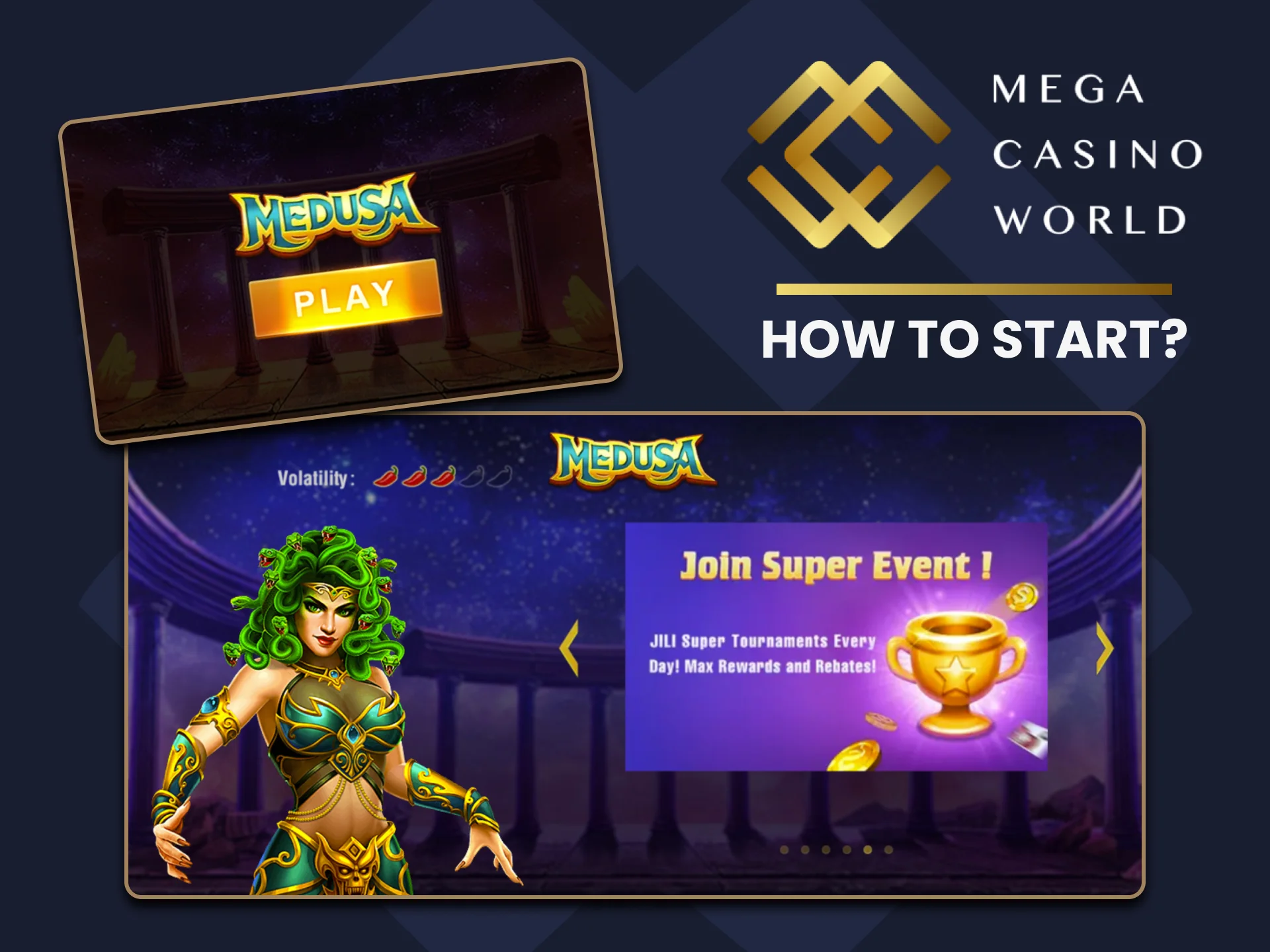 How to begin playing the Medusa game MCW.