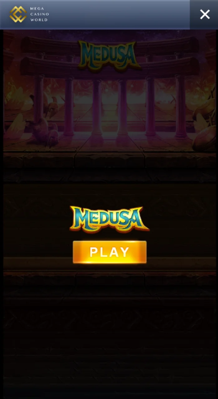 Activate the start button in the Medusa game on the MCW platform.